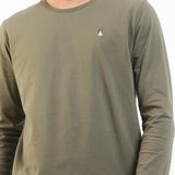 Hush Puppies Pakaian Pria Others Leviero Ls In Olive