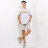 Hush Puppies Pakaian Pria T Shirt Ancora In Gray