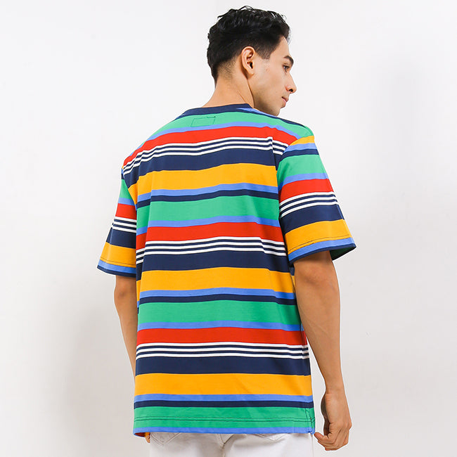 Hush Puppies Pakaian Pria T Shirt Nautical Puerto In Navy