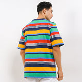Hush Puppies Pakaian Pria T Shirt Nautical Puerto In Navy