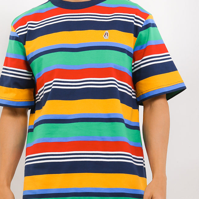 Hush Puppies Pakaian Pria T Shirt Nautical Puerto In Navy