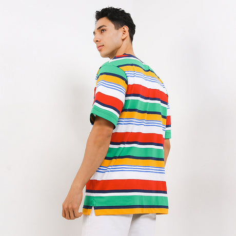 Hush Puppies Pakaian Pria T Shirt Nautical Puerto In White