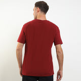 Hush Puppies Pakaian Pria T Shirt Gammal In Red