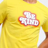 Hush Puppies Pakaian Pria T Shirt Bekind In Yellow