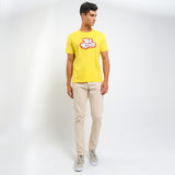 Hush Puppies Pakaian Pria T Shirt Bekind In Yellow