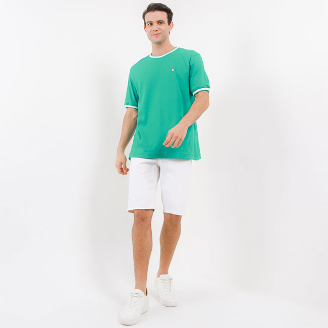 Hush Puppies Pakaian Pria T Shirt Perry In Green