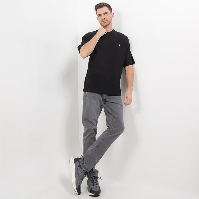 Hush Puppies Pakaian Pria T Shirt Bsc Rayo In Black