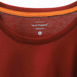 Hush Puppies Pakaian Pria T Shirt Eleveted Class Tee In Maroon