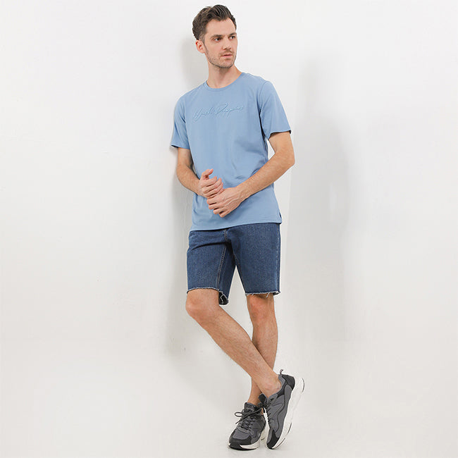 Hush Puppies Pakaian Pria Browen In Blue