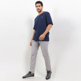 Hush Puppies Pakaian Pria T Shirt Almond In Navy