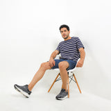 Hush Puppies Pakaian Pria Bsc Travis In Navy