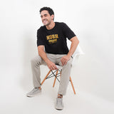 Hush Puppies Pakaian Pria T Shirt Paddington In Black