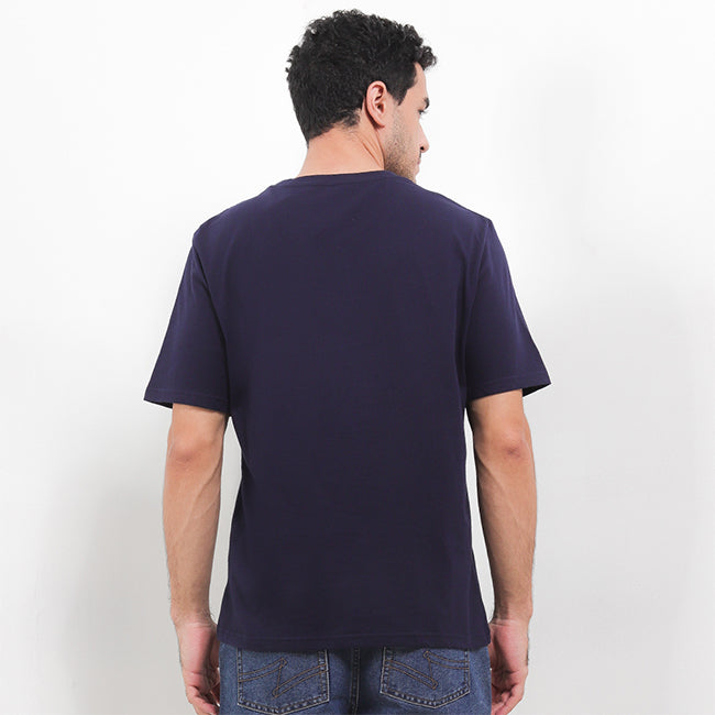 Hush Puppies Pakaian Pria T Shirt Paddington In Navy
