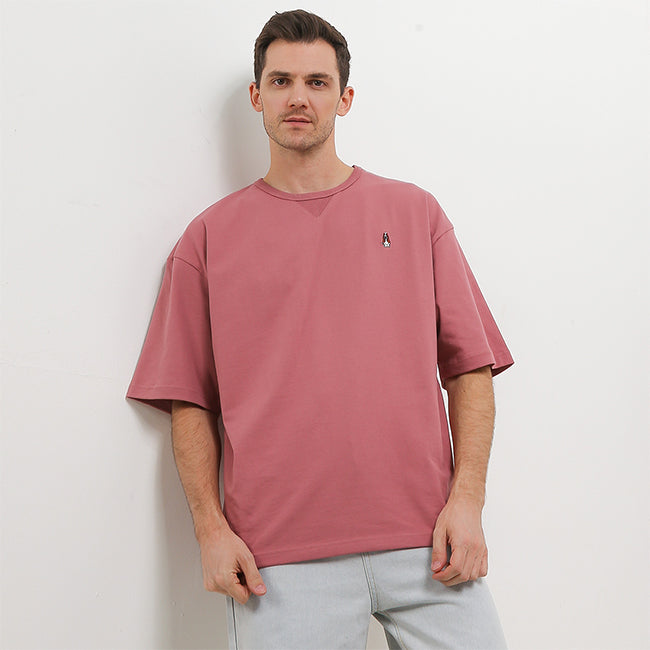 Hush Puppies Pakaian Pria T Shirt Seven In Pink