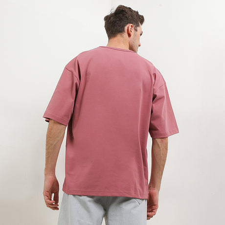 Hush Puppies Pakaian Pria T Shirt Seven In Pink