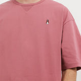 Hush Puppies Pakaian Pria T Shirt Seven In Pink
