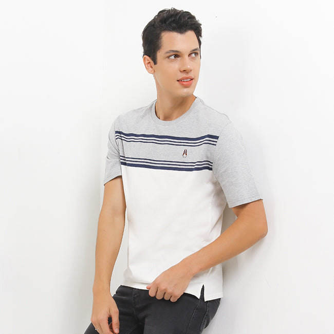 Hush Puppies Pakaian Pria T Shirt Delaware In White