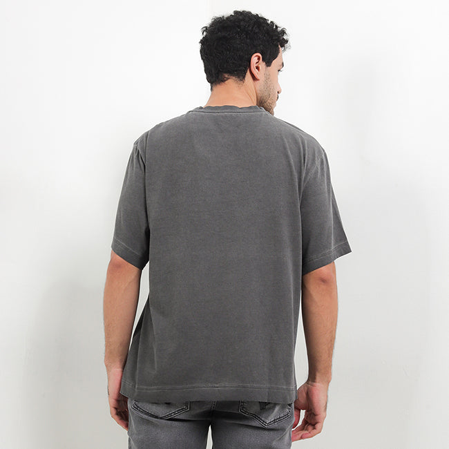 Hush Puppies Pakaian Pria T Shirt Platt In Black