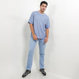 Hush Puppies Pakaian Pria T Shirt Platt In Blue