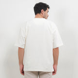 Hush Puppies Pakaian Pria T Shirt Emmit In Off White