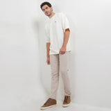 Hush Puppies Pakaian Pria T Shirt Emmit In Off White