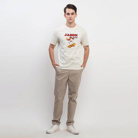Hush Puppies Men Tops Sket In Beige
