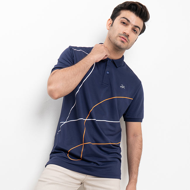 Hush Puppies Men Tops Apollo M In Navy