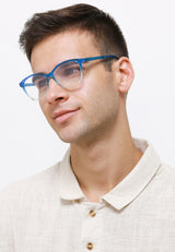 Kingship Unisex Kacamata Anti Blue Light RB Space Edition Light Blue