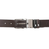 Obermain Aksesoris Pria Rex Pin Clip Reversible In Black/Brown