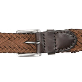 Obermain Aksesoris Pria Pin Clip Quinn Pin Braided In Dark Brown