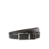 Cayden Pin Clip Reversible In Black/Brown