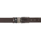 Cayden Pin Clip Reversible In Black/Brown