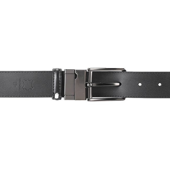Obermain Men Belt Haven Pin Clip In Black