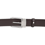 Obermain Men Belt Harper Pin Clip In Dark Brown