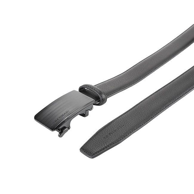 Obermain Men Belt Ezekiel Autolock In Black