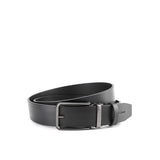 Obermain Men Belt Hapeton Casual Autolock In Black