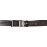 Obermain Men Belt Heng Casual Autolock In Dark Brown