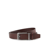 Obermain Men Belt Hayatt Casual Autolock In Dark Brown