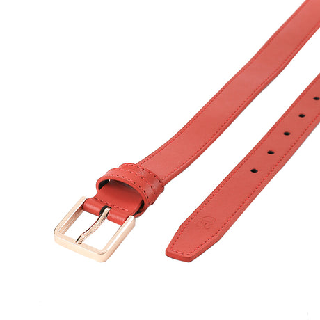Susan Ladies Leather Pin In Tan