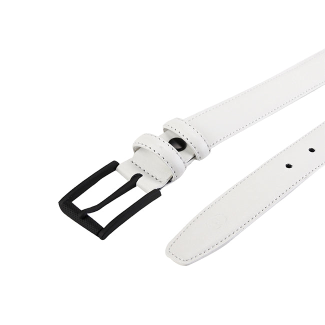 Valley Ladies Leather Pin In White