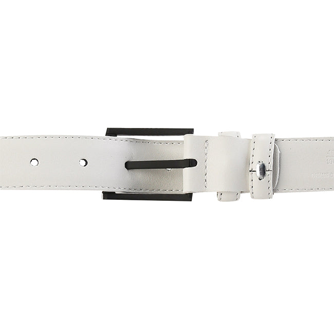 Valley Ladies Leather Pin In White