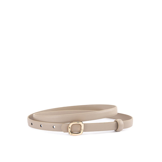Obermain Aksesoris Wanita Pin Clip Clara Ladies Belt In Taupe