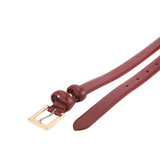 Charity Ladies Belt In Maroon