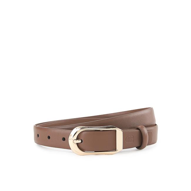 Obermain Aksesoris Wanita Pin Clip Cheryl Ladies Belt In Dark Brown