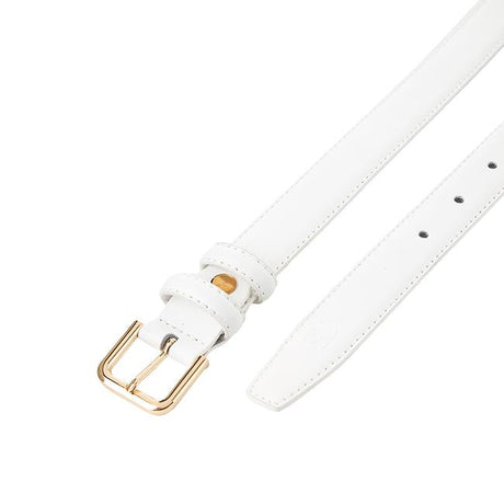 Coral Ladies Belt In White