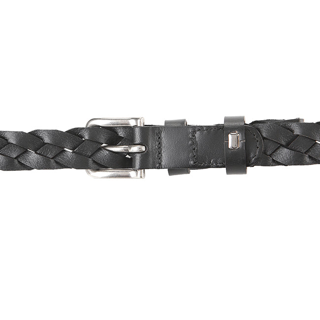 Obermain Women Ivory Braided Belt