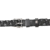 Obermain Women Ivory Braided Belt