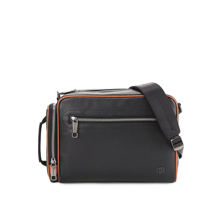 Obermain Tas Pria Lay Crossbody Bag-L In Black