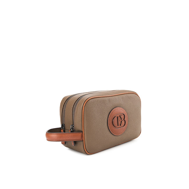 Obermain Tas Pria Jasper Clutch-L In Taupe