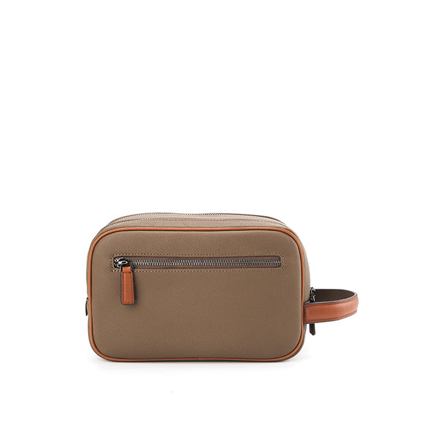 Obermain Tas Pria Jasper Clutch-L In Taupe